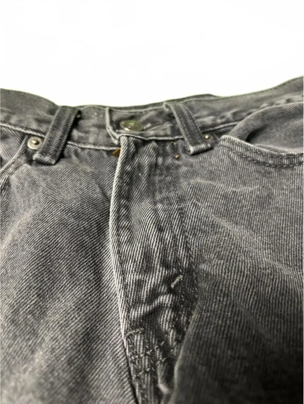 Levi's 505 Men's Black Straight Leg Jeans Size 29x34